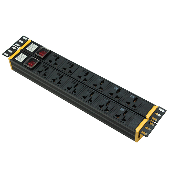 6位 10A 16A万用孔+双断开关